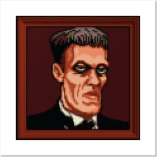 Lurch Portrait Pixel Art Posters and Art